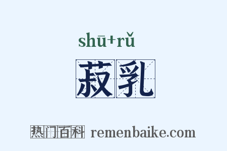 菽乳是什么意思的图片